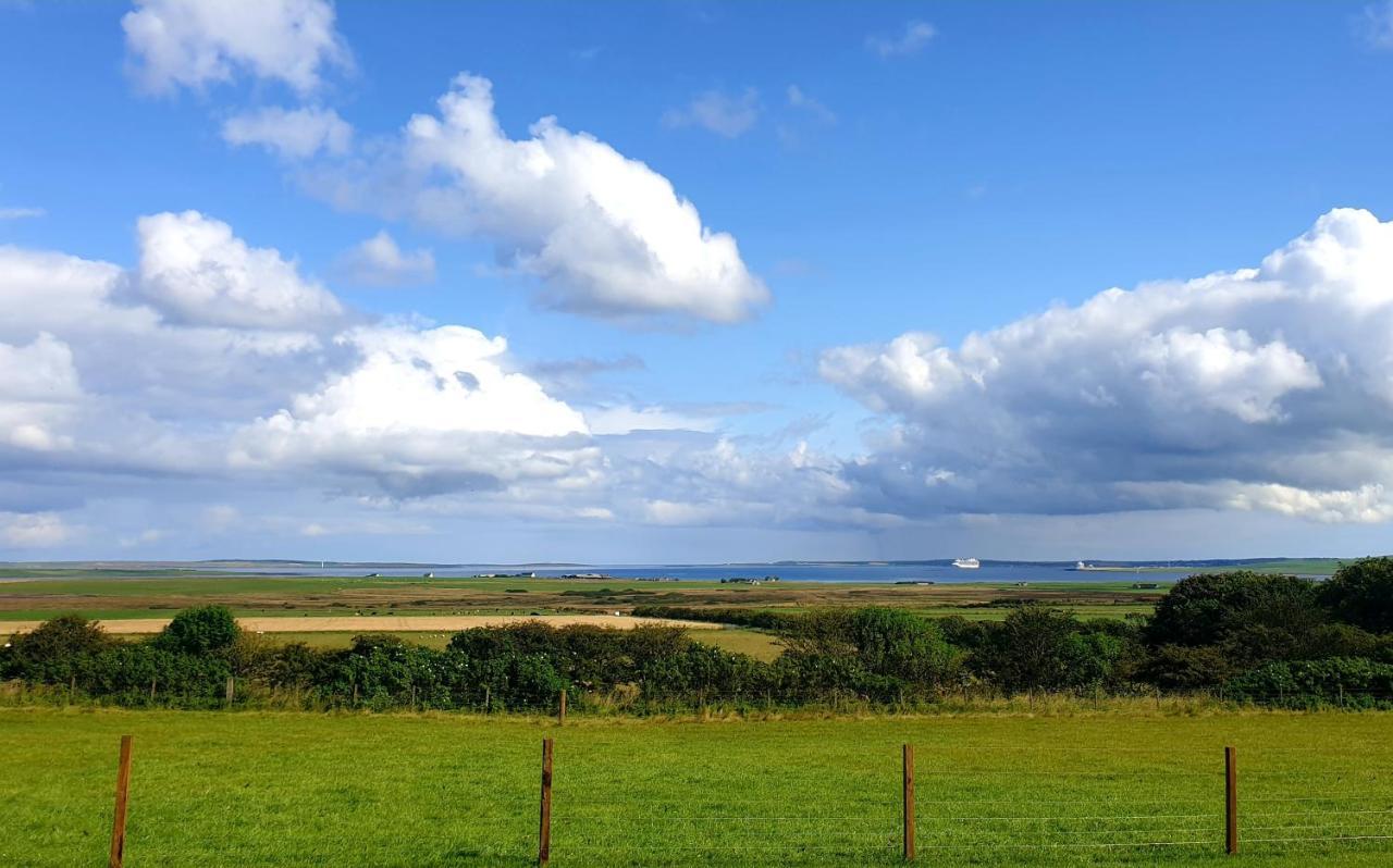 Lilly'S Lodges Orkney Hedgehog Lodge Finstown Exterior foto